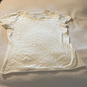 J. Jill Cream Short Sleeve Tee